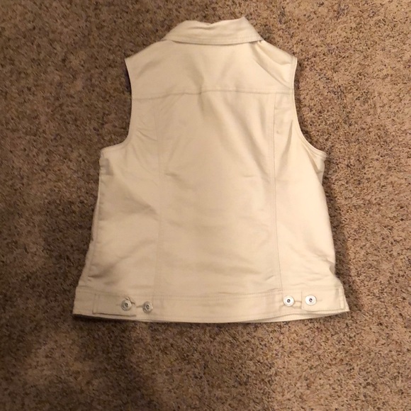 Dress Barn Jackets & Coats Dressbarn Jean Vest Size Medium Poshmark